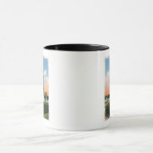 シャンプレーン記念碑の眺め マグカップ (中央)