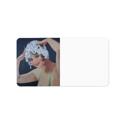 シャンプー日 ラベル (正面)