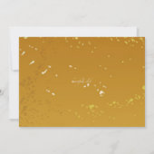 シャンペンのお祝いの招待状 招待状 (裏面)