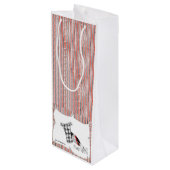 シャンペンのお祝い ワインギフトバッグ (裏面アングル)