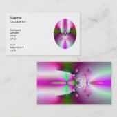 シャンペンのガラス名刺 名刺 (正面/裏面)