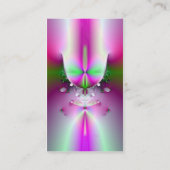 シャンペンのガラス名刺 名刺 (裏面)