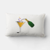 シャンペンのトースト ランバークッション (裏面)