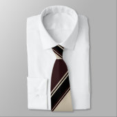 シャンペンのワインおよびブラックベリーのストライプのなタイ ネクタイ (タイ)