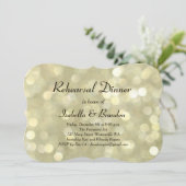 シャンペンは招待状リハーサルの夕食の泡立ちます 招待状 (スタンド正面)