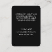 シャンペンボトル 名刺 (裏面)