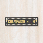 シャンペン部屋 サインプレート (正面)