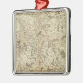 シャンペン、フランス メタルオーナメント (左)