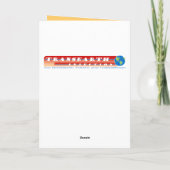 "シャンペン!" 挨拶状 カード (裏面)