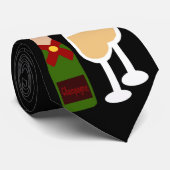 シャンペンnガラス、明けましておめでとう! タイ (ロール)