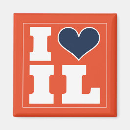 シャンペーンアーバナ(IL)サッカーウォッチパーティー冷蔵庫 マグネット