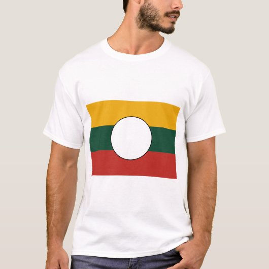 シャン族の州、ミャンマー Tシャツ (正面)