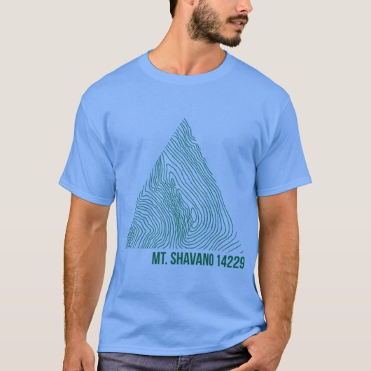 シャヴァノ山 Tシャツ (正面)