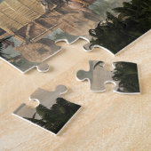 シャーウッドの森を抜ける道 ジグソーパズル (側面)