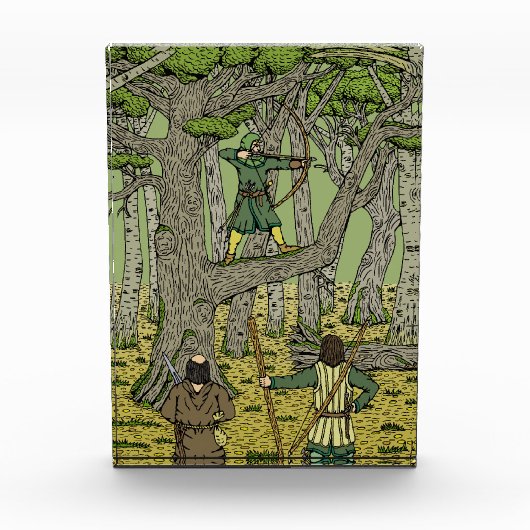 シャーウッドフォレストのロビンフッド フォトブロック (正面)