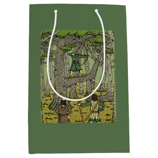 シャーウッドフォレストのロビンフッド ミディアムペーパーバッグ (正面)