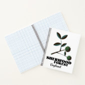 シャーウッドフォレストイングランド旅行ポスター ノートブック (内部)