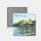 シャーウッドポイントウォーターカラードアカウンティ マグネット (正面/裏面)