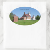 シャーウッドポイントライトハウスシール 楕円形シール (バッグ)