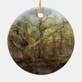 シャーウッド森1878年の端 セラミックオーナメント (裏面)