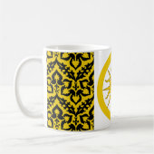 シャーオブソルヘブンポスペースバッジ コーヒーマグカップ (左)