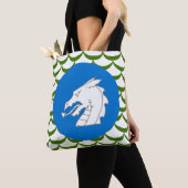 シャーオブドラケンメアポピュレースバッジトート トートバッグ (クローズアップ)