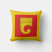 シャーオブホーンウッドポスペースバッジ装飾用クッション クッション (正面)