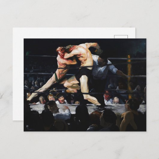 シャーキーズバイジョージ・ベローズに突き止める ポストカード (正面/裏面)