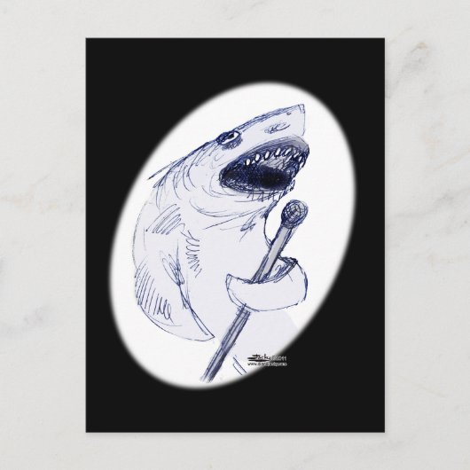 シャーキーフィナトラ ポストカード (正面)