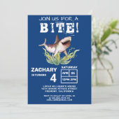シャークおもしろいは一口少年の誕生日パーティーに参加 招待状 (スタンド正面)