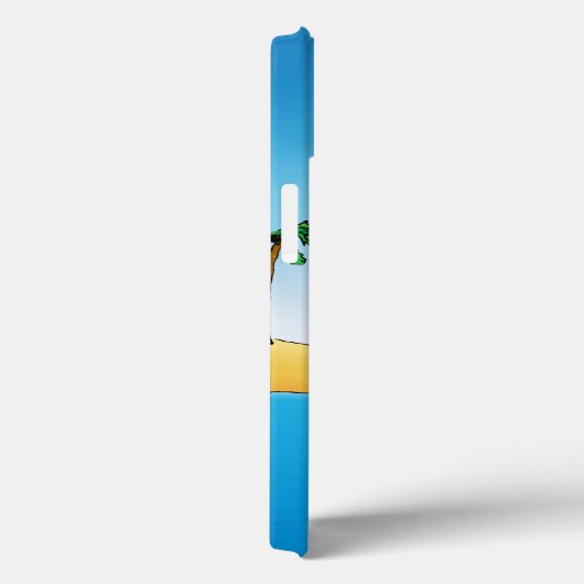 シャークおもしろいバレーボール漫画iPadケース Case-Mate iPhoneケース (裏面 / 右)