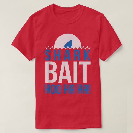 シャークおもしろいベイト狩り Tシャツ (デザイン正面)