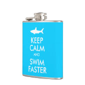 シャークおもしろい保の静けさと速いパロディ フラスク (左)