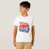 シャークおもしろい新学期ジョーズインスパイアシャツ Tシャツ (正面フル)