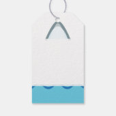 シャークおもしろい漫画 ギフトタグ (裏面)