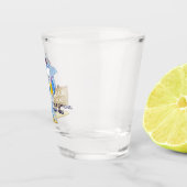 シャークおもしろい·カスタム文字·ショット·グラス ショットグラス (右)