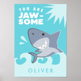 シャークお前は間抜けな男の子部屋だ ポスター