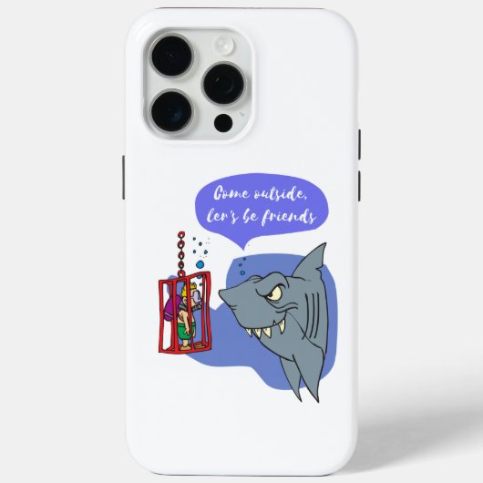シャークお友達になろう Case-Mate iPhoneケース (裏面)
