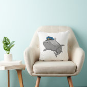 シャークが警察署として クッション (椅子)