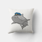 シャークが警察署として クッション (裏面)