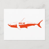 シャークだから抱きしめて！ ポストカード (正面)