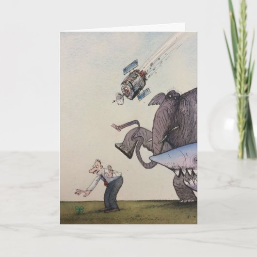 シャークと幸運のカード カード (正面)