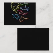 シャークのシンボル – かわいいシャーク好きのギフト 名刺 (正面/裏面)