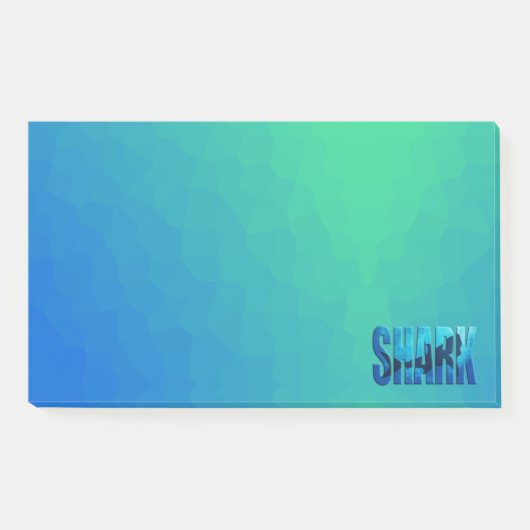 シャークのポストイットノート ポストイット (正面)