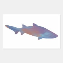 シャークの海表面ステッカー