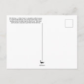 シャークアイカタツムリ葉書ポストクロッシング ポストカード (裏面)