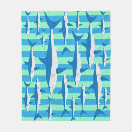 シャークアタックブランケット フリースブランケット