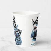 シャークアタックモンスタートラック誕生日バッシュ 紙コップ (右)