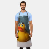 シャークアタックnbd - – オールオーバープリントエプロン エプロン (着用した状態)