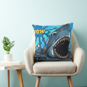 シャークアタックPOWスーパーヒーロー漫画水スプラット クッション (椅子)